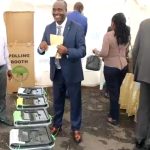 Mombasa lawyers turn up in numbers to vote for their candidates.