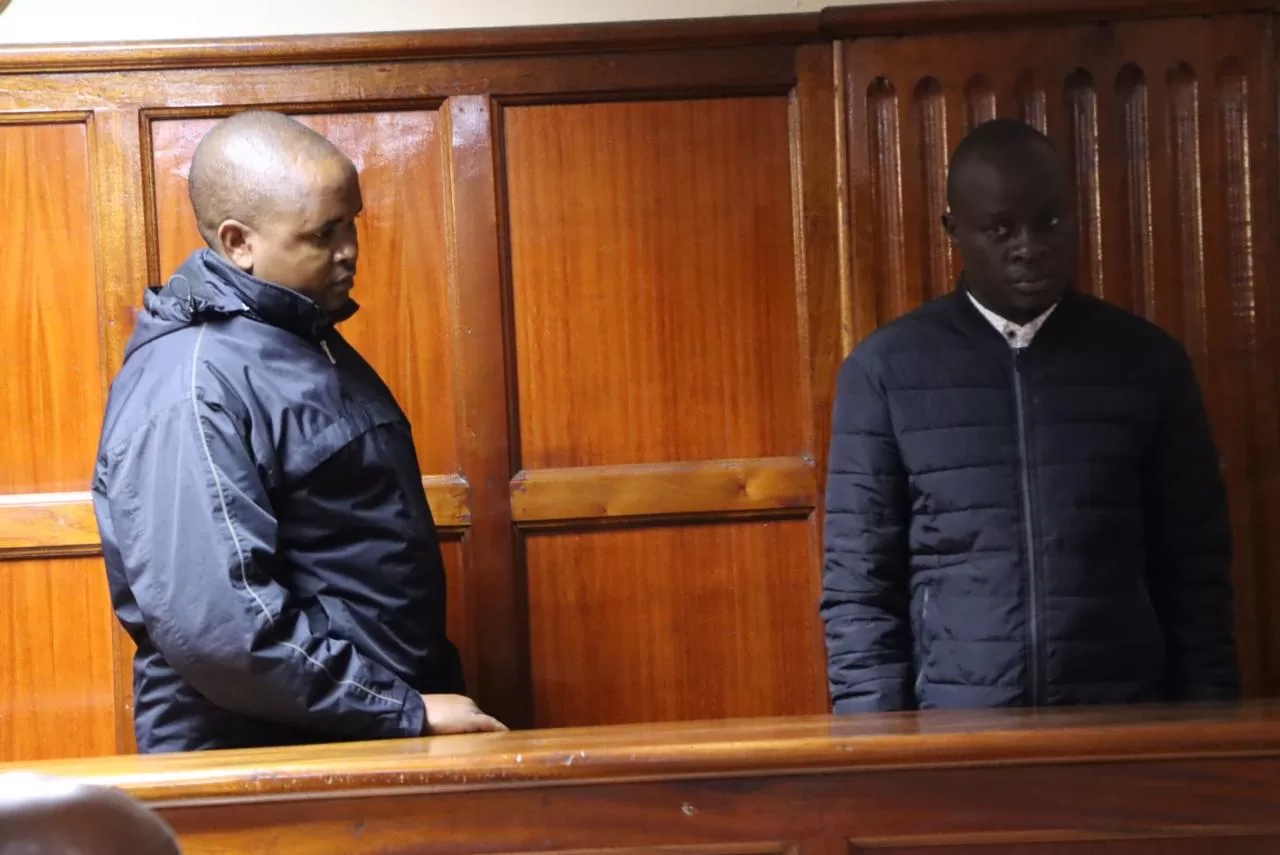 Dennis Kipchumba and Pikei Winston Gilbert