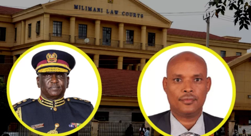 Police IG and DCI boss summoned to court over disappearance of 4 in Mlolongo