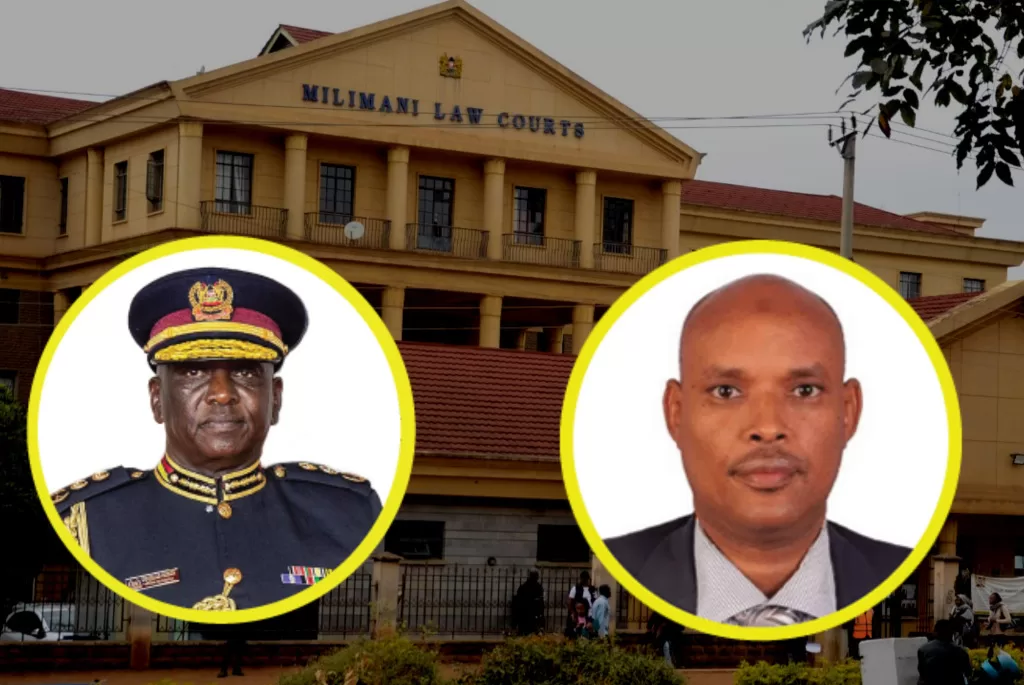 Police IG and DCI boss summoned to court over disappearance of 4 in Mlolongo
