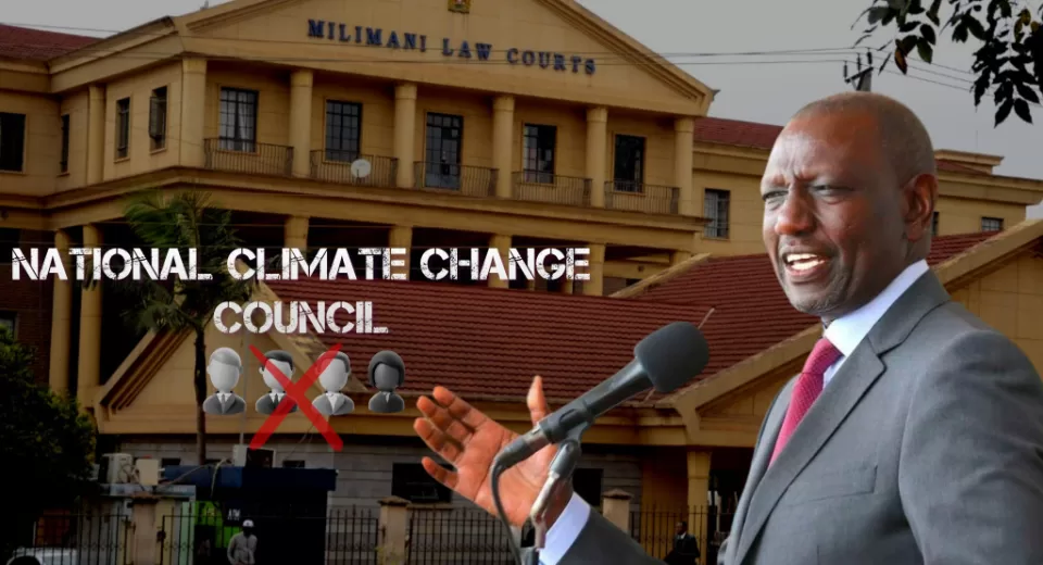 High Court Overturns President Ruto's Appointments to National Climate Change Council