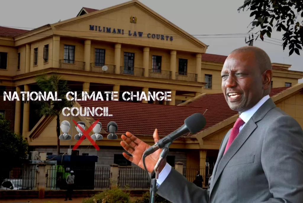 High Court Overturns President Ruto's Appointments to National Climate Change Council