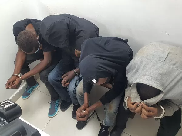 William Imoli Shighali, Juma Ali Haikal, Douglas Muchiri Wambugu, and David Mihigo Kagame