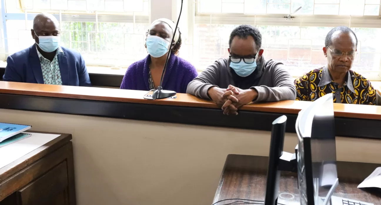 The Chairperson of the University of Nairobi Council, Professor Amukowa Anangwe