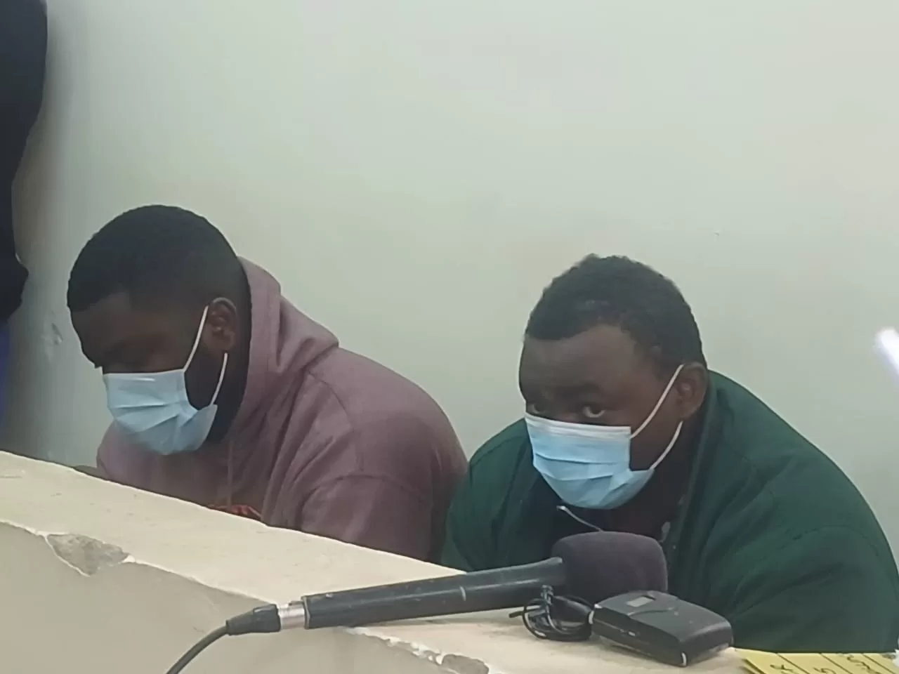 Ginn Ammitou and Collins Karani