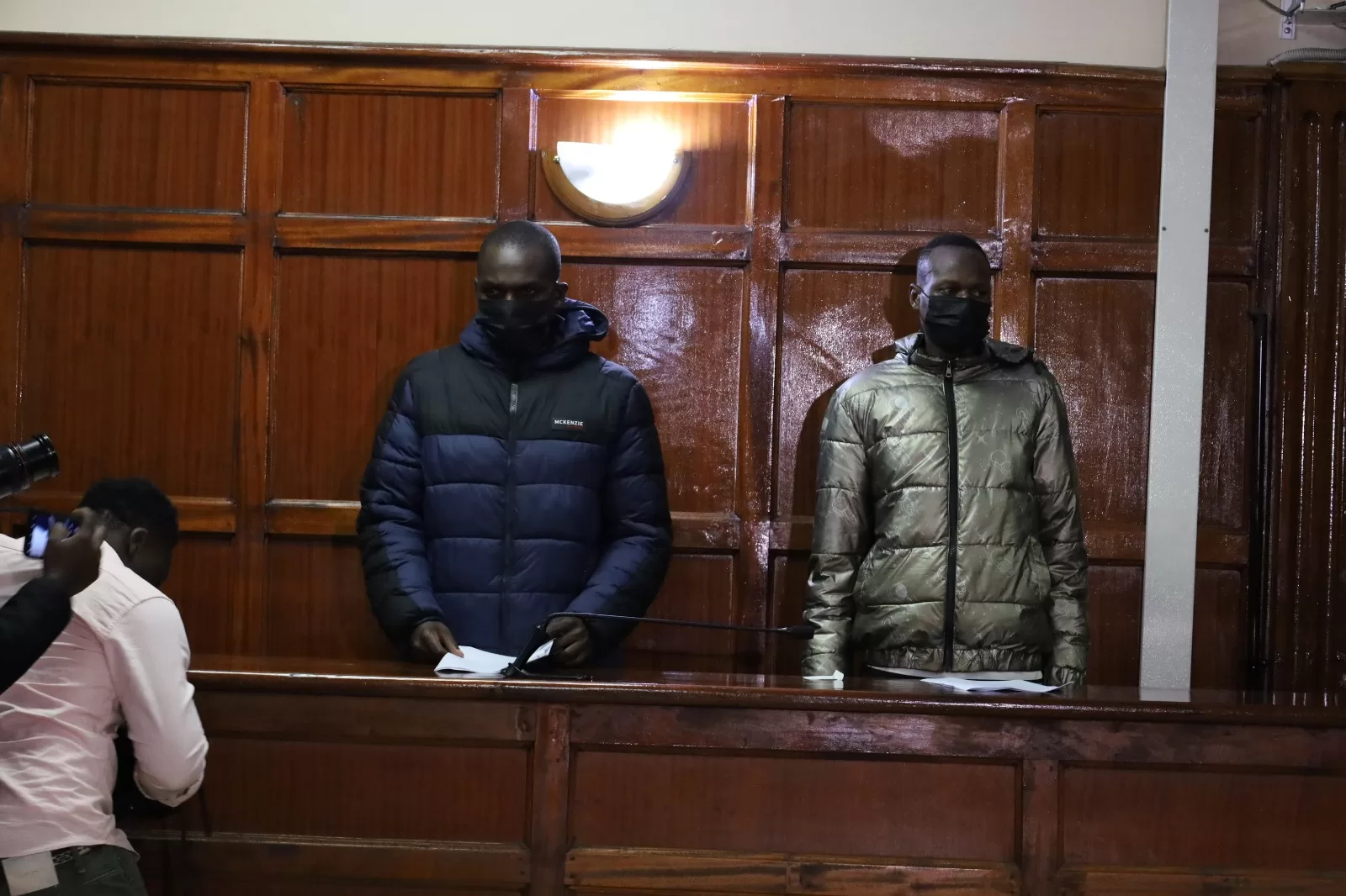 Klinzy Baraza Masinde and Duncan Kiprono