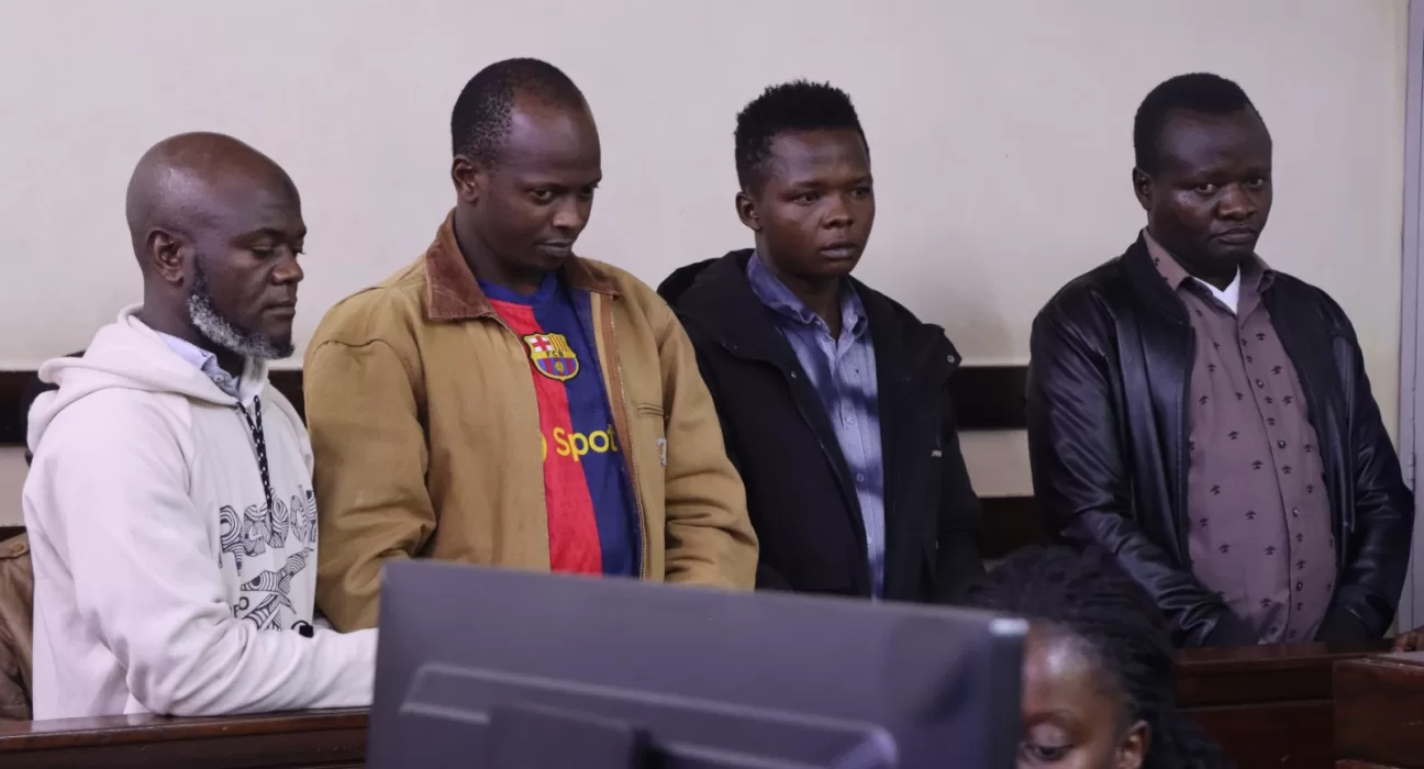 Sifoli Sam Wafula, also known as Sande; Ongamba Alex, alias Totoo; and Mohamed Mûsa, alias Moha