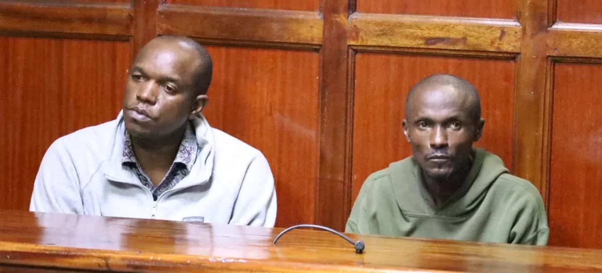 Suleiman Wanjau Bilali and Robert Otiti Elwak