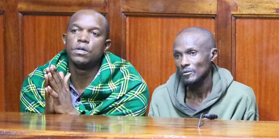 Suleiman Wanjau Bilali and Robert Otiti Elwak