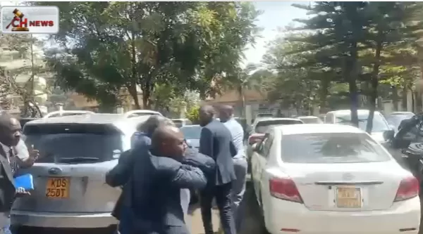 Drama as 3 Trans Nzoia employees arrested outside court after Natembeya’s mention.