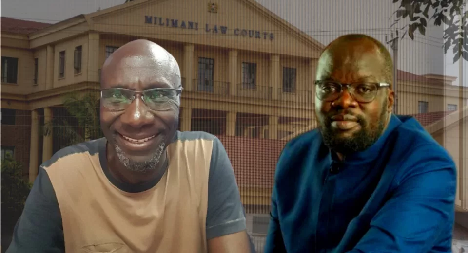 Veteran radio presenter best known for his show Roga Roga has made true his threat to sue MCA Robert Alai for posting on Facebook that he is HIV positive and also a tribalist.