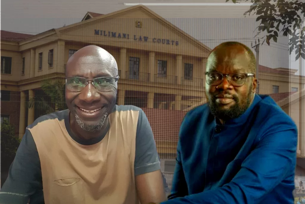 Veteran radio presenter best known for his show Roga Roga has made true his threat to sue MCA Robert Alai for posting on Facebook that he is HIV positive and also a tribalist.