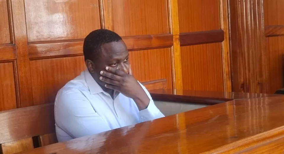 Photo of Dr. Moses Njoroge Ndung’u in Court