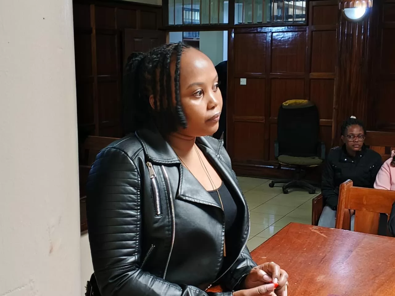 Photo of Felister Wairimu in Court