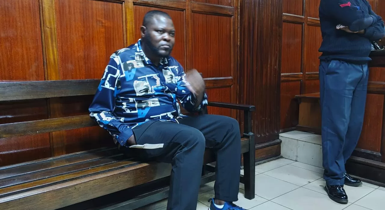 Photo of Fobonou Wassou De-dieua, alias Joseph Kabongo in Court