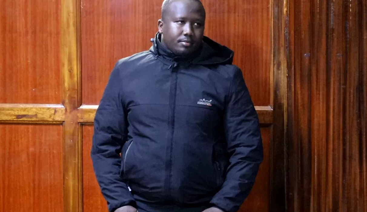 Photo of Gilbert Kiptoo Lelon in Court