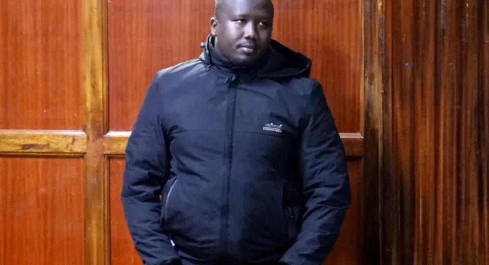 Photo of Gilbert Kiptoo Lelon in Court