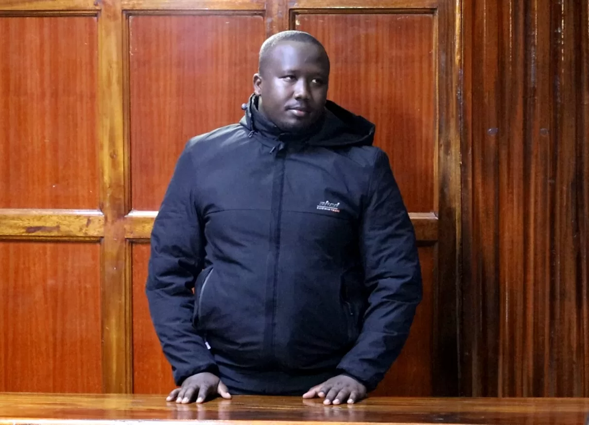 Photo of Gilbert Kiptoo Lelon in Court