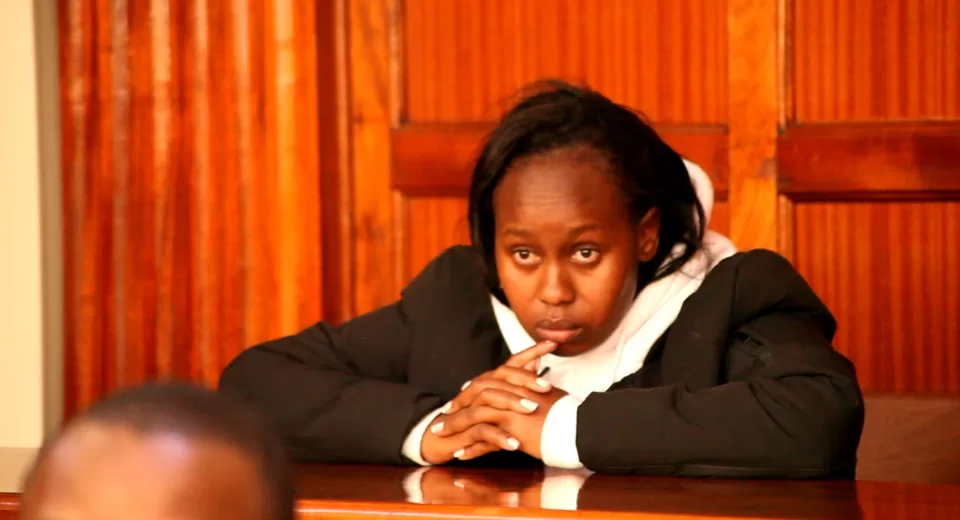 Photo of Joy Naomi Jelimo in Court