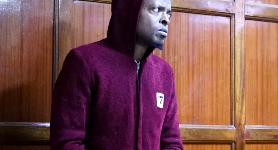 Photo of gospel musician Alex Apoko, popularly known as Ringtone in court