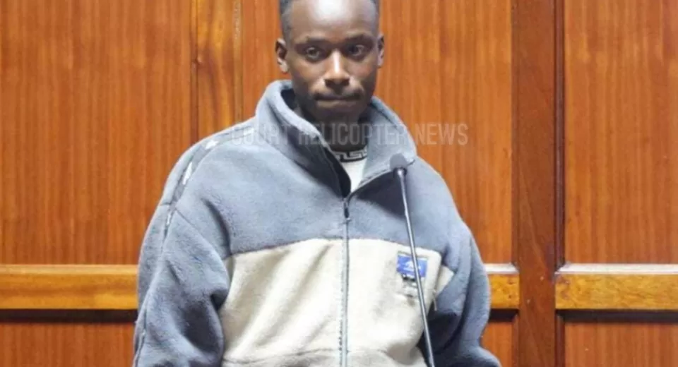 Photo of Solomon Cheruiyot Lelei in Court
