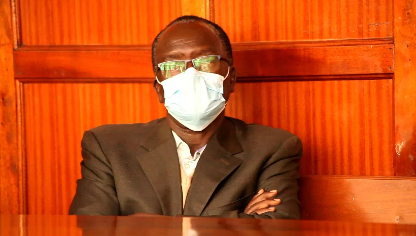 Photo of Zablon Rashid Minyonga in Court