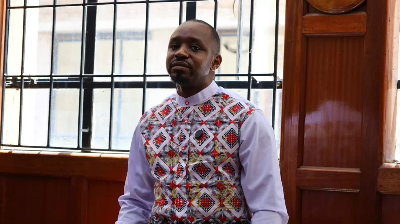Photo of Activist Boniface Mwangi in court