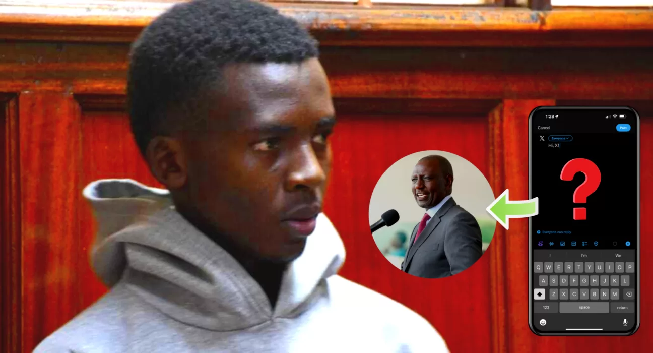The trial of David Oaga Mokaya, a university student accused of posting a fabricated social media message suggesting that President William Ruto had passed