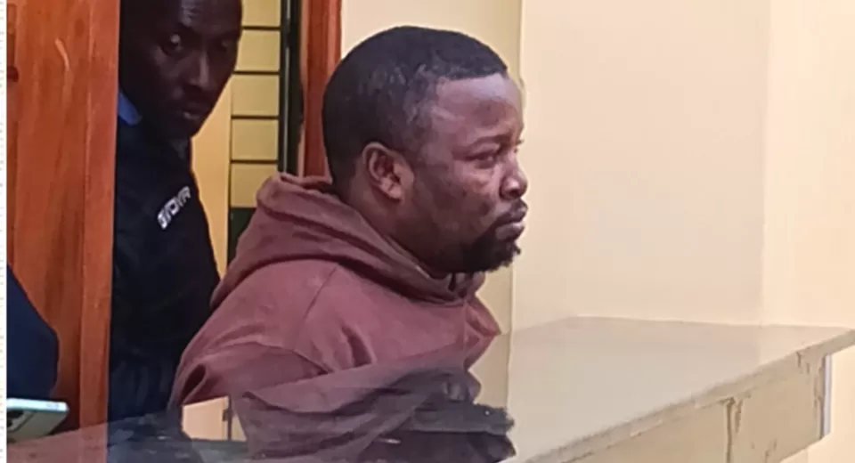 Photo of Fred Atandi Morara in court