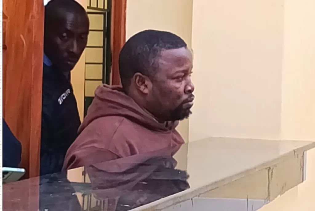 Photo of Fred Atandi Morara in court