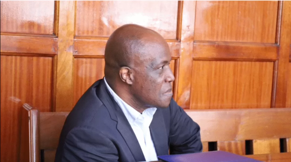 Clive Wafukho in Court