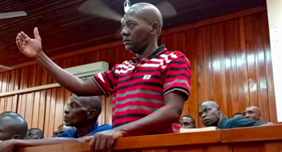 Photo of Controversial Preacher Paul Makenzi in court