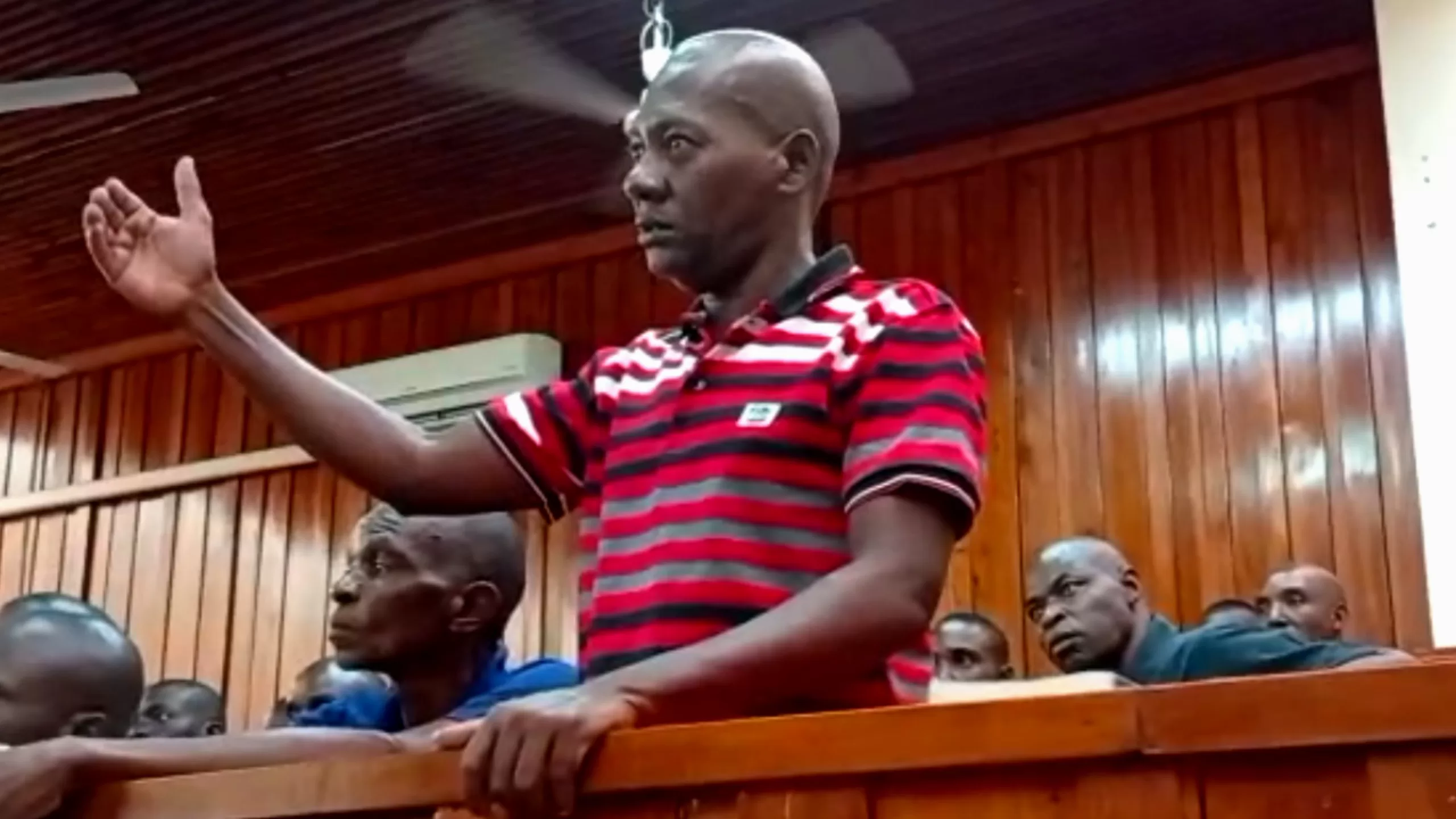 Photo of Controversial Preacher Paul Makenzi in court