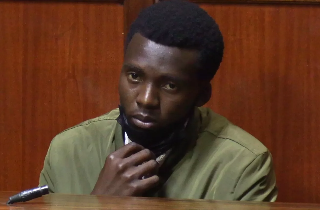 Photo of David Oaga Mokaya in court
