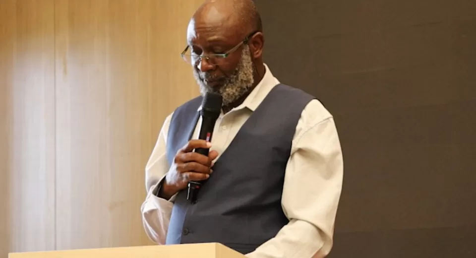 Outgoing Kenya Magistrates and Judges Association (KMJA) President, Justice Stephen Radido