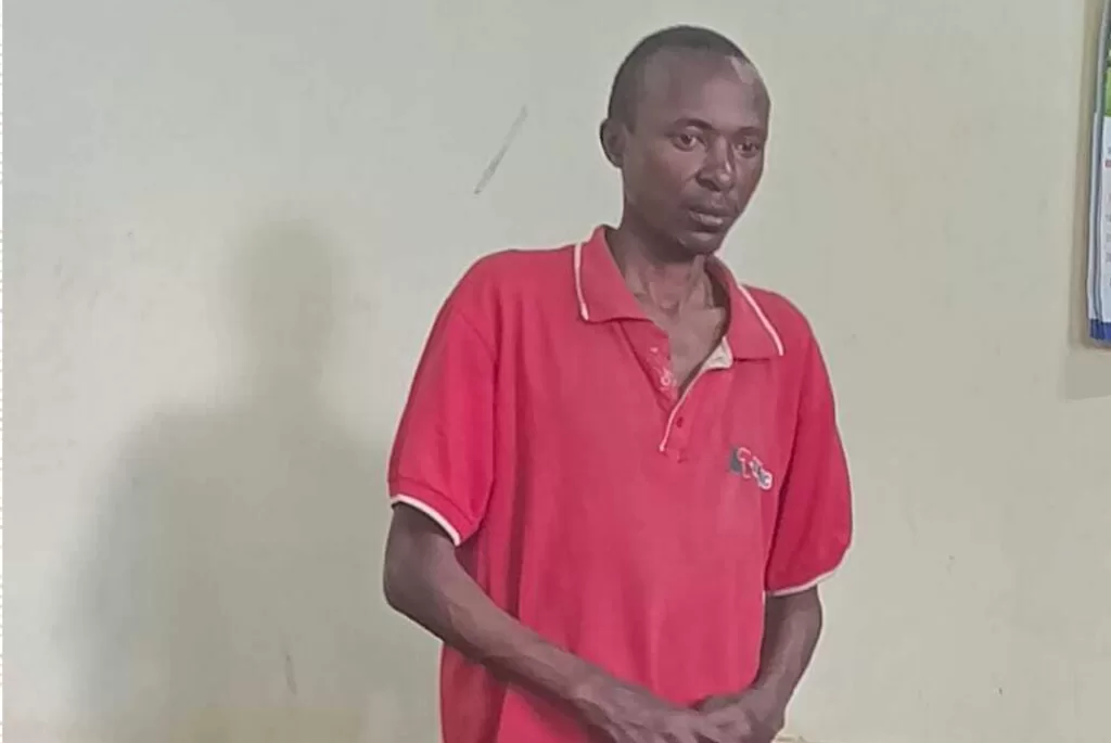 Photo of Kenneth Mundia in court