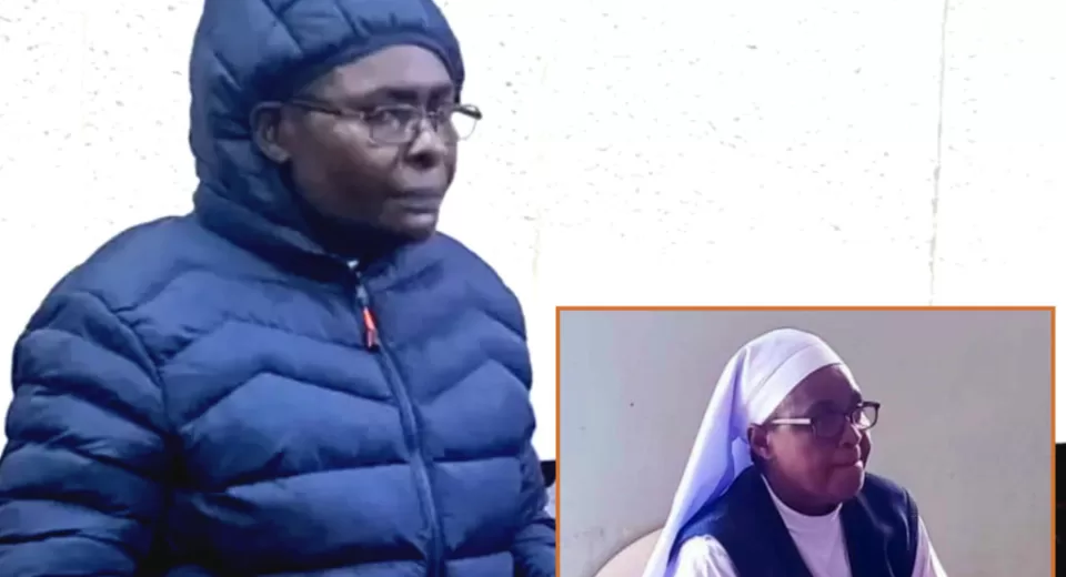 Photo of Sister Anselmina Karimi in Court