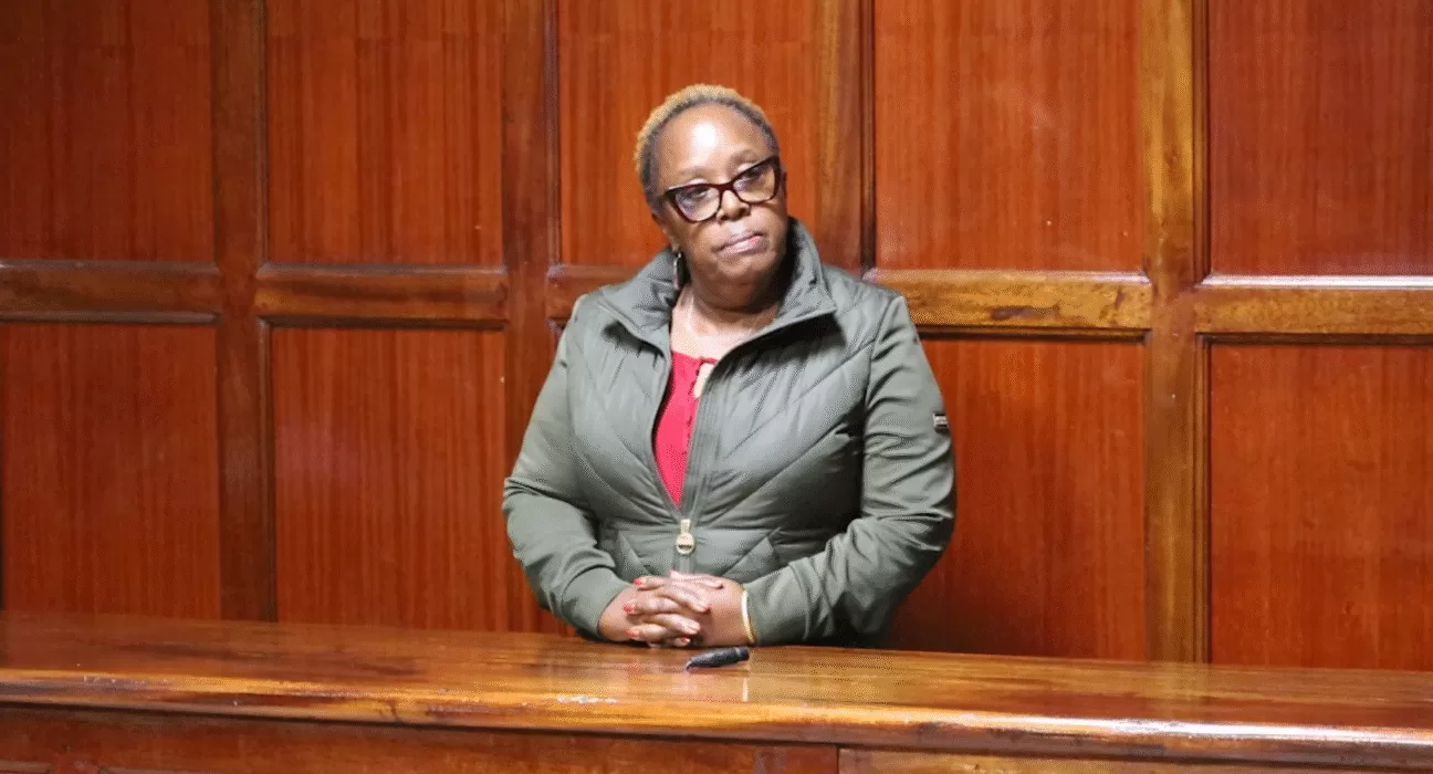 Photo of Stella Anne Mutheu Osewe in Court