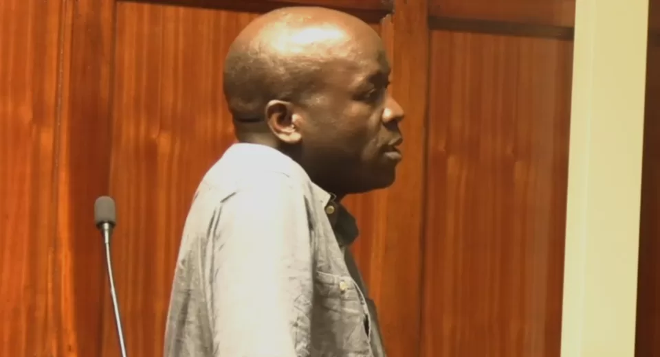 Photo of Qurine Omondi Muteshi in court
