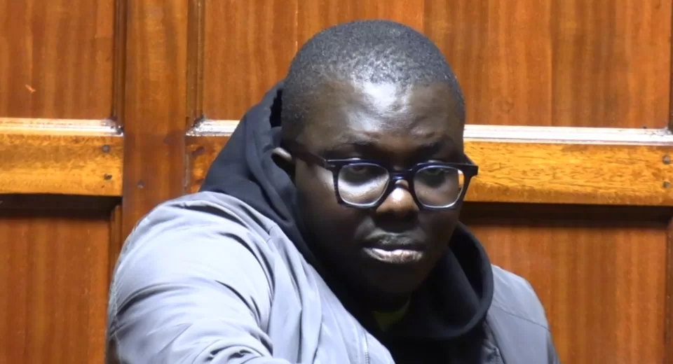 Photo of Dickens Onyando in Court