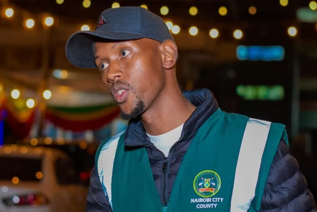 Photo of Nairobi County Chief Officer for Environment Geoffrey Mosiria