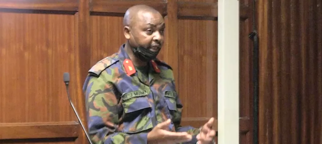 Photo of Joshua Mutui Muimi in court