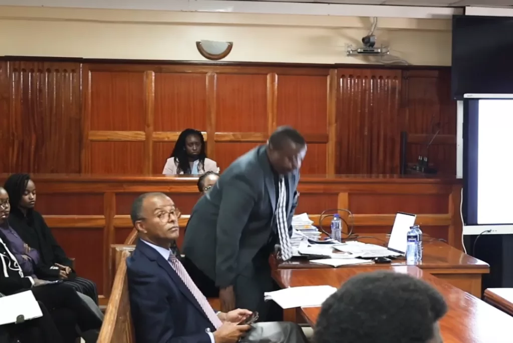 Photo of Safari Rally driver Maxine Wahome in court