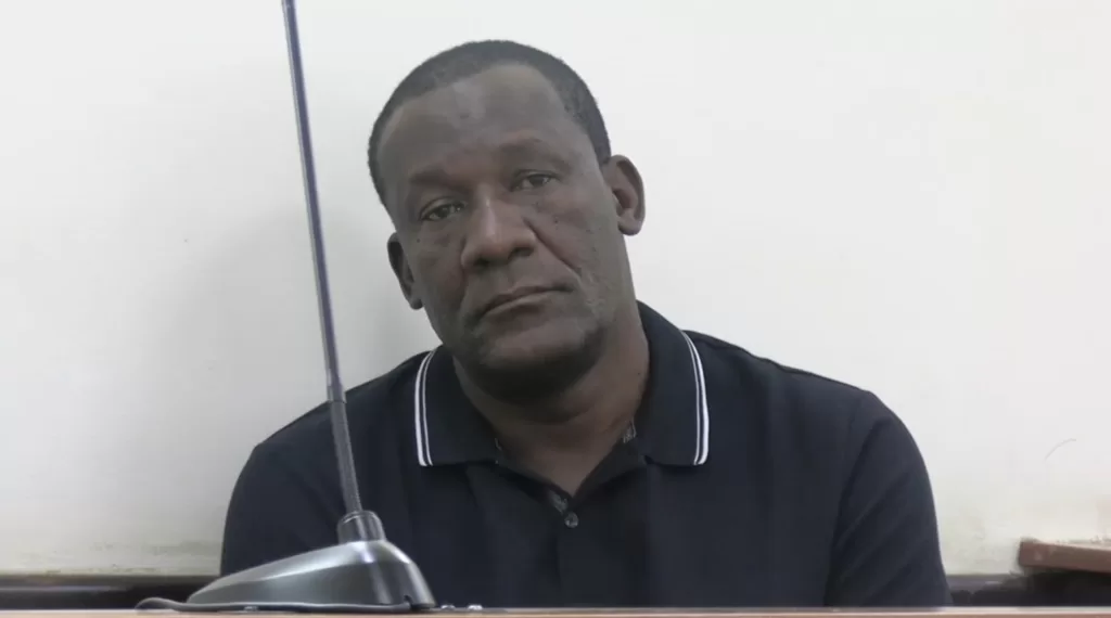 Photo of Kisumu City Manager Abala Wanga in Court