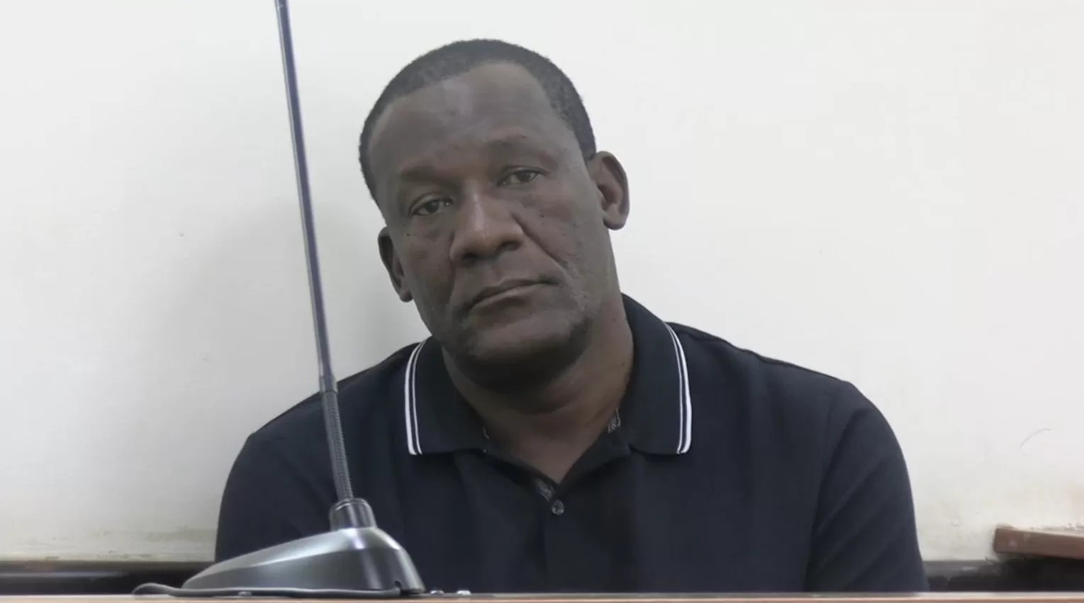 Photo of Kisumu City Manager Abala Wanga in Court