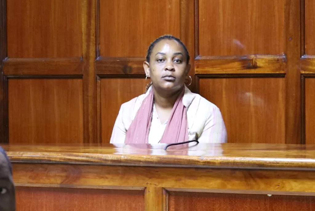 Photo of Scrap Metal Trader Sheila Mwaikwasi in Court