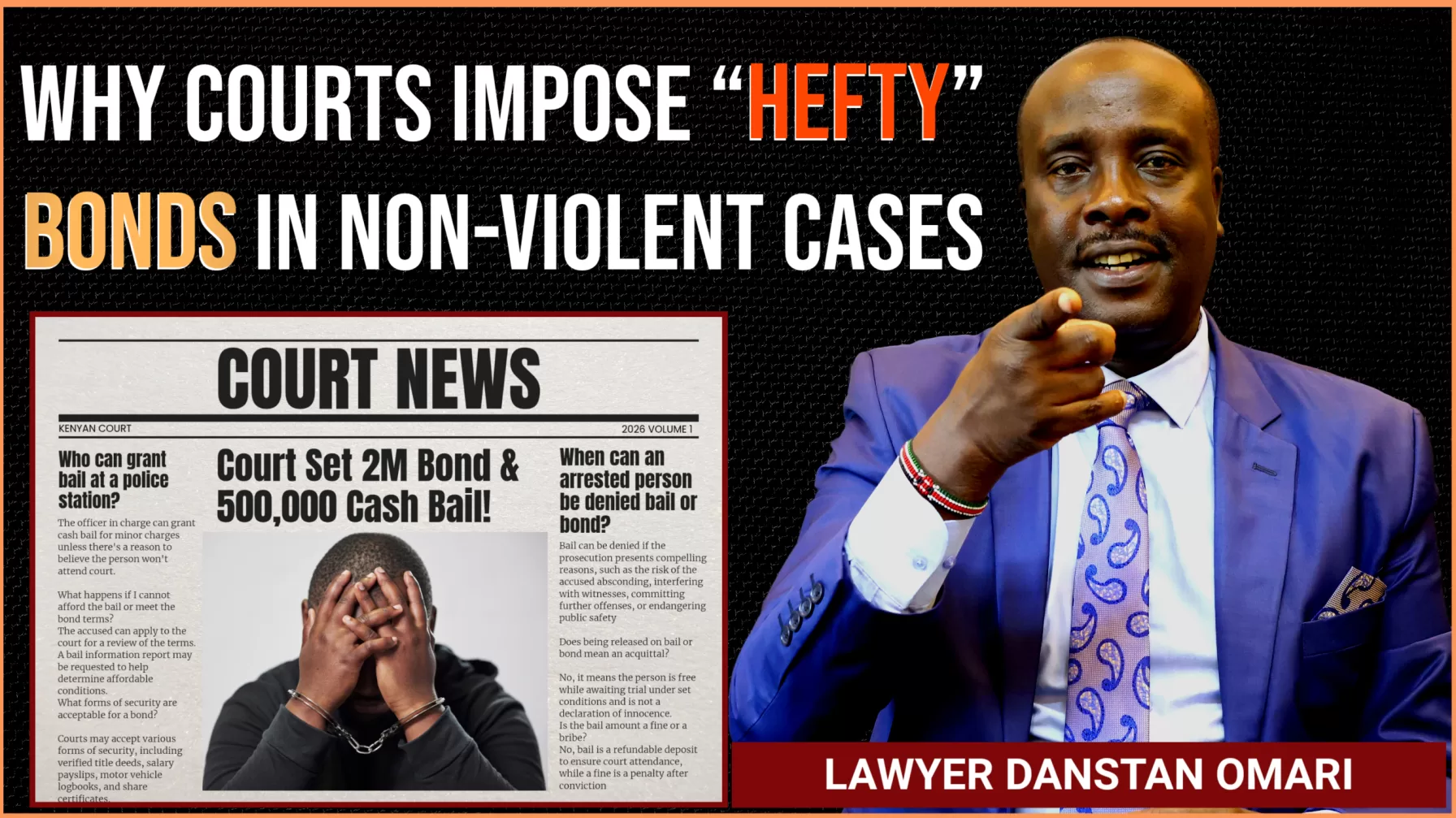 Why Courts Impose “Hefty” Bonds in Non-Violent Cases